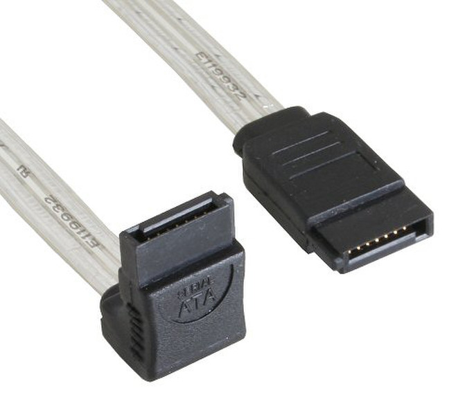 InLine 27703D 0.3м Прозрачный кабель SATA