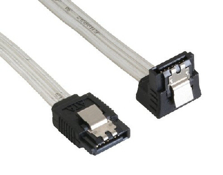 InLine 27703E 0.3м SATA SATA Серый кабель SATA