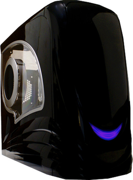 PNL-tec Rasurbo GC-02 Midi-Tower Black computer case