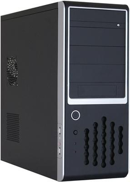 PNL-tec Rasurbo BC-05 Midi-Tower 460W Black,Silver computer case