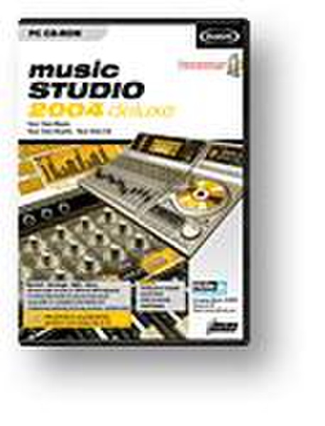 Magix Music Studio deLuxe 2004 NL CD NT9x