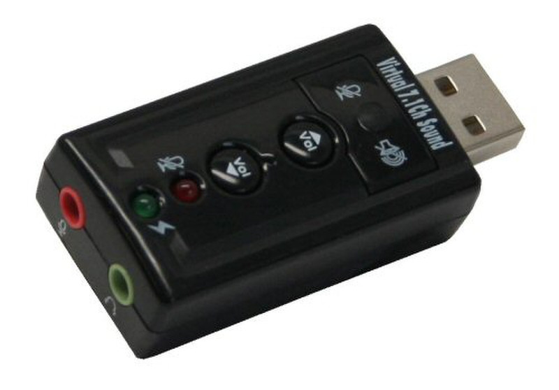 InLine 33051C 7.1канала USB аудио карта