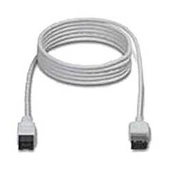 InLine 34002W 1.8m White firewire cable