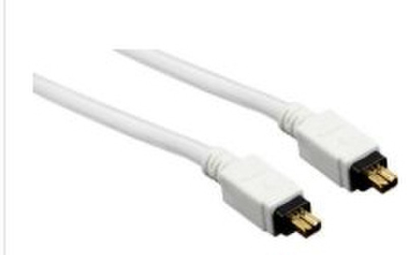InLine 34442W 1.8m White firewire cable