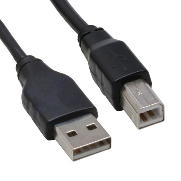 InLine 34555X 5м USB A USB B Черный кабель USB