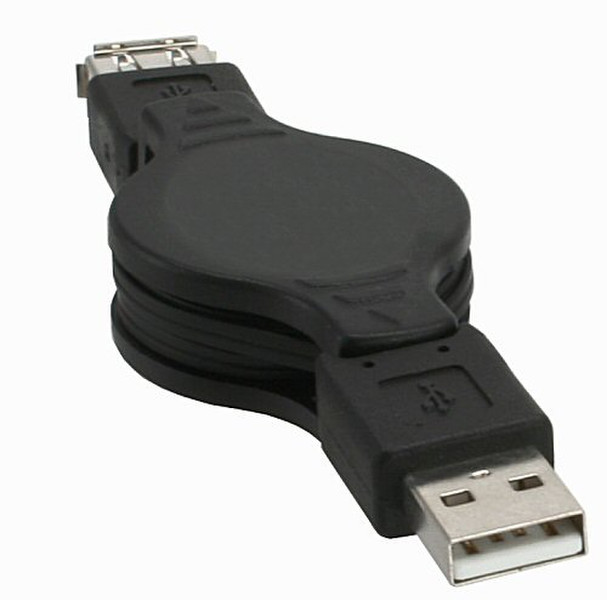 InLine 34705 1.2м USB A USB A Черный кабель USB