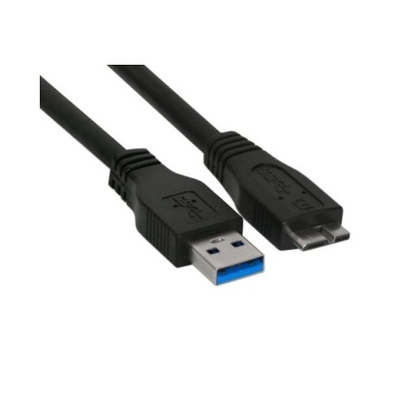 InLine 35410 1м USB A Micro-USB B Черный кабель USB