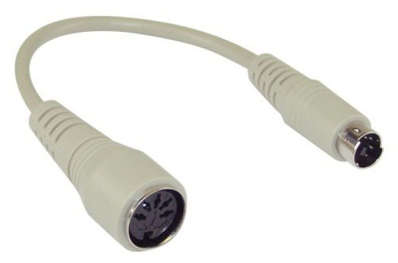 InLine 39340 0.1m Beige PS/2 cable