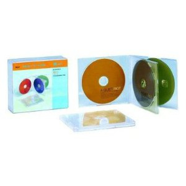 Beco CD boxes 4discs Transparent