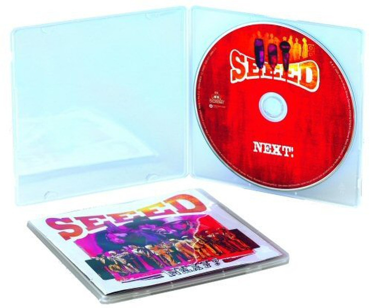 Beco Slim CD boxes 1дисков Прозрачный