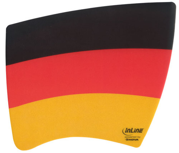 InLine 55599I Black,Red,Yellow mouse pad
