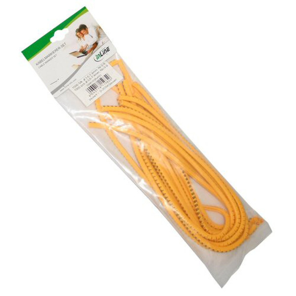 InLine 59961G Желтый стяжка для кабелей