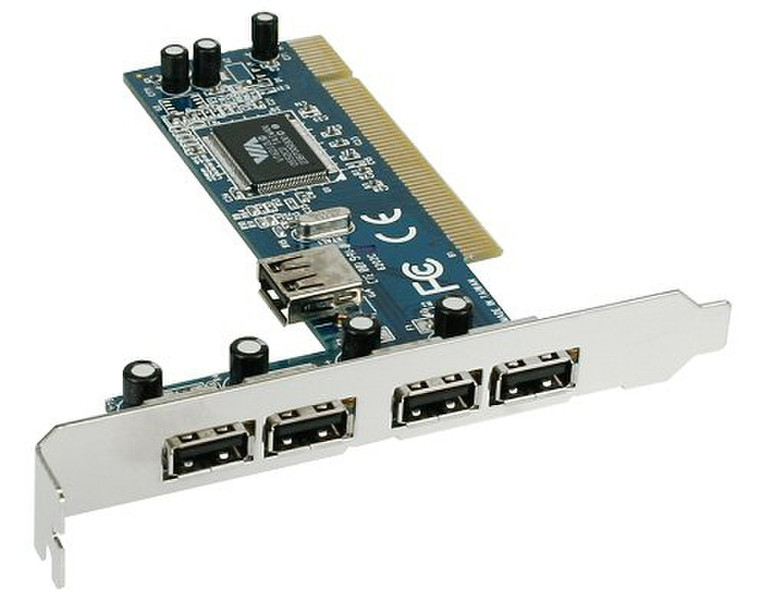 InLine 66673V USB 2.0 Schnittstellenkarte/Adapter