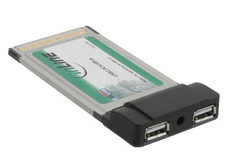 InLine 66679 USB 2.0 Schnittstellenkarte/Adapter