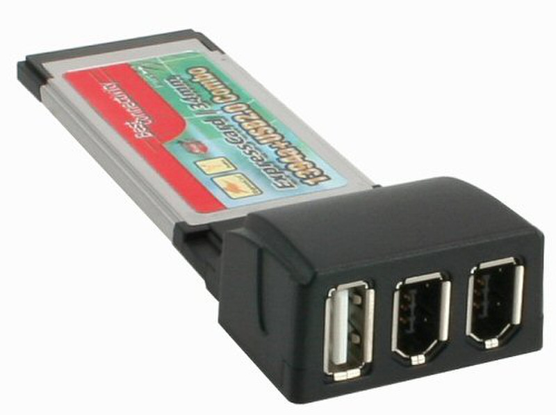 InLine 66798 USB 2.0 интерфейсная карта/адаптер