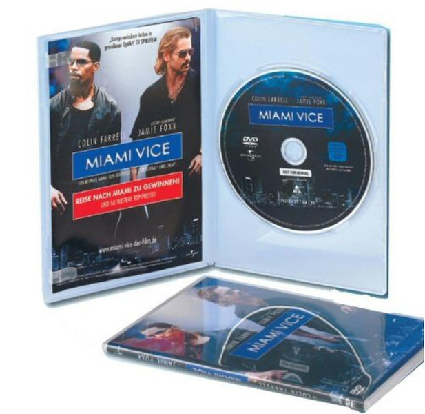 Beco Single DVD box 1discs Transparent