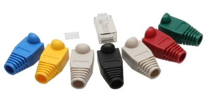 InLine 74500R RJ45 Красный коннектор