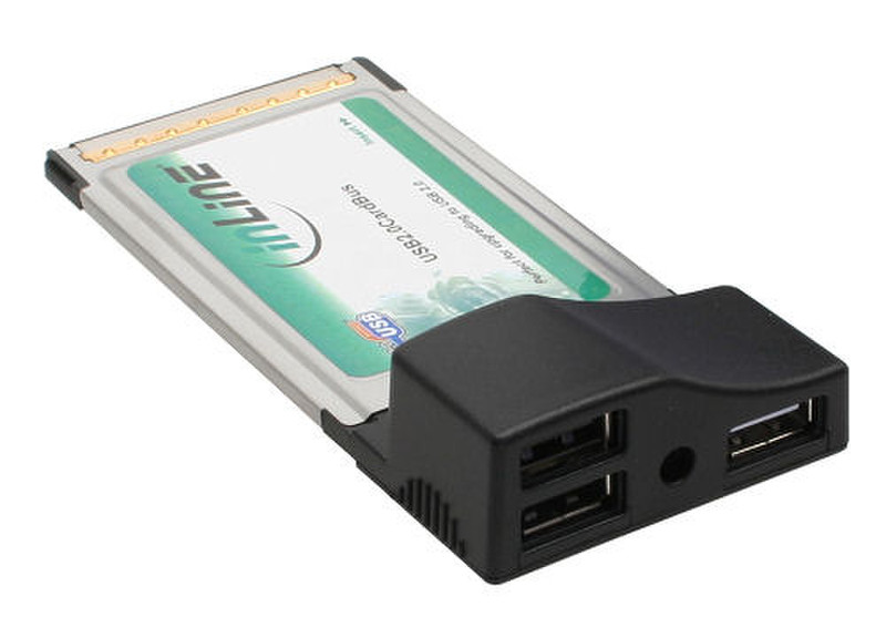 InLine 76673 USB 2.0 Schnittstellenkarte/Adapter