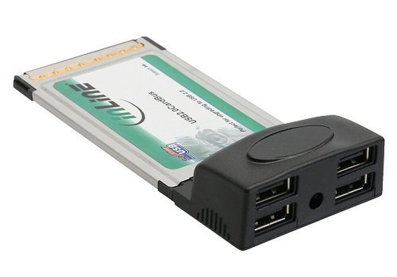 InLine 76674 USB 2.0 Schnittstellenkarte/Adapter