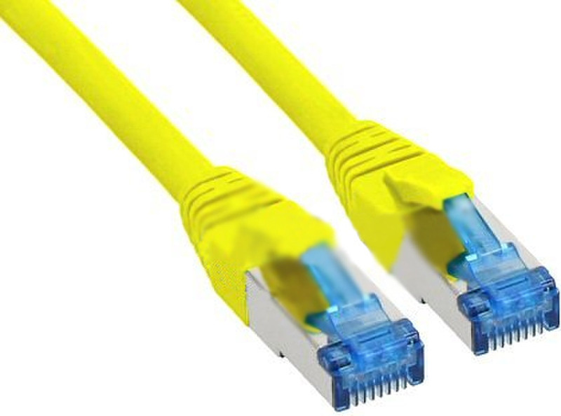 InLine 1m Cat.6(A) S-STP/PiMF 1m Yellow networking cable