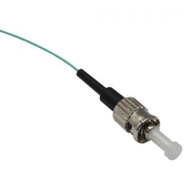 InLine 81423 2m ST ST Green fiber optic cable