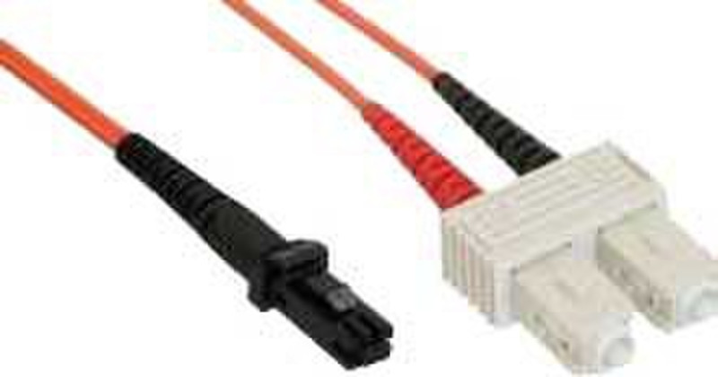 InLine 10m MTRJ/SC 10m Orange fiber optic cable