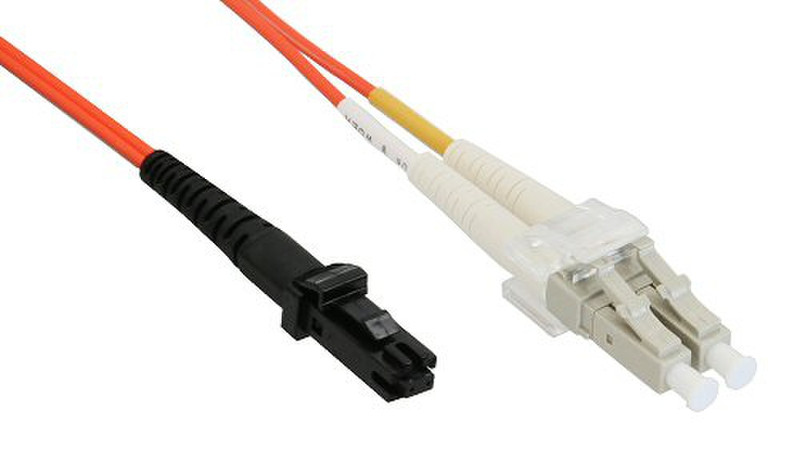 InLine 87410 10м LC Оранжевый оптиковолоконный кабель