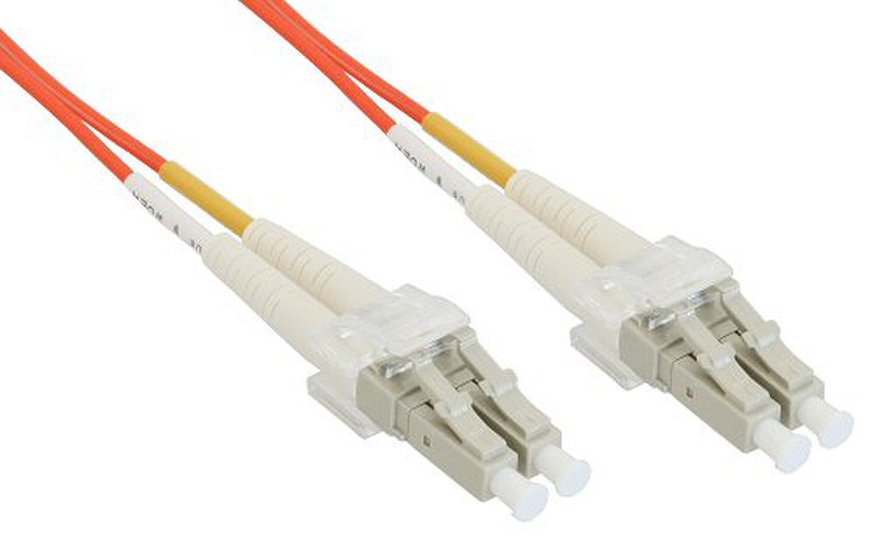 InLine 7m LC/LC 50/125µm 7m Orange fiber optic cable