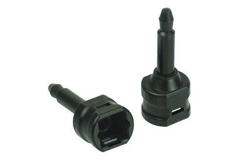 InLine 89904 Toslink 3.5mm Black cable interface/gender adapter