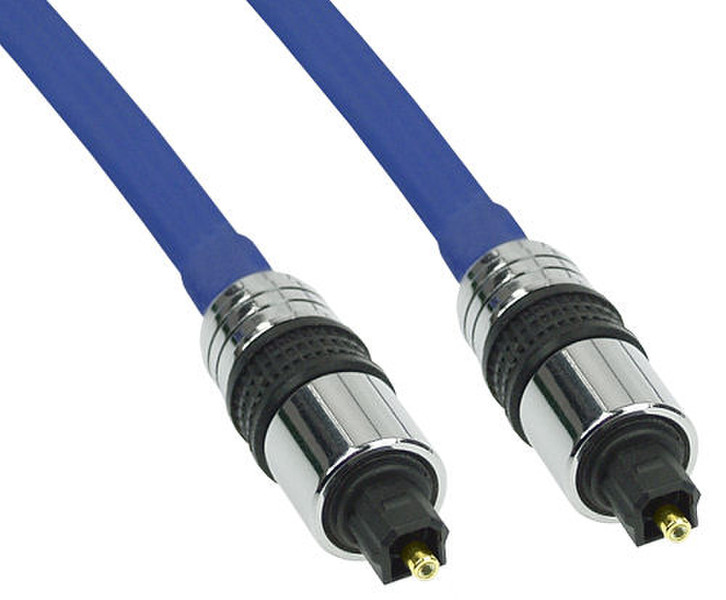 InLine 89925P 5м Синий оптиковолоконный кабель