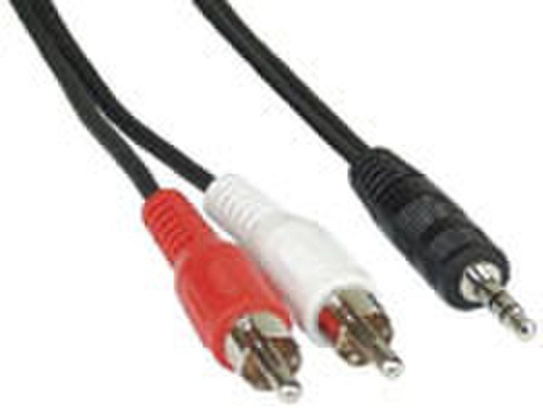 InLine 89939 2m 3.5mm Black audio cable