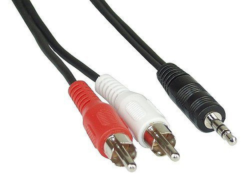 InLine 89946 20m 3.5mm Black audio cable