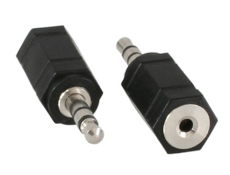 InLine 99309 2.5mm 3.5mm Черный кабельный разъем/переходник
