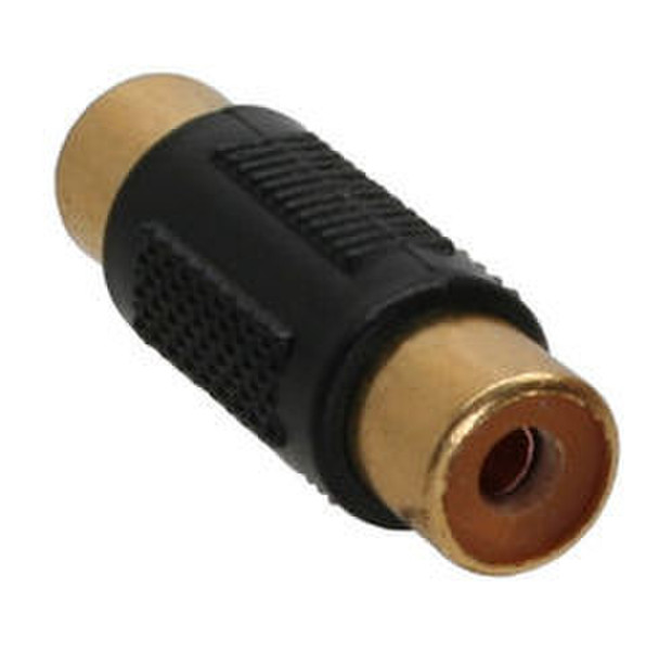 InLine 99315 RCA RCA Black,Gold cable interface/gender adapter