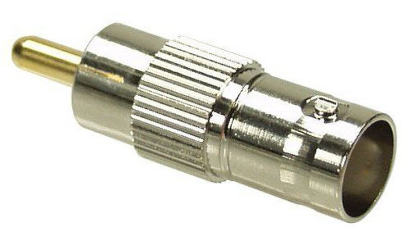 InLine 99320 RCA M BNC F Silber Kabelschnittstellen-/adapter