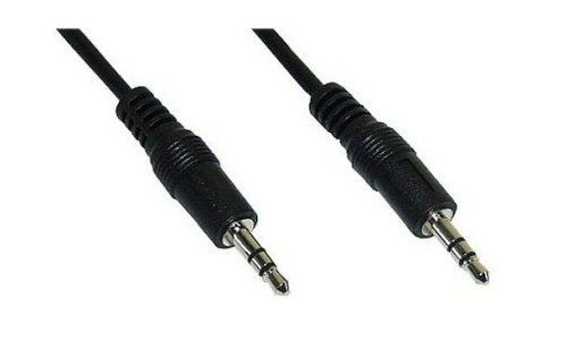 InLine 99932C 1.2m 3.5mm 3.5mm Black audio cable