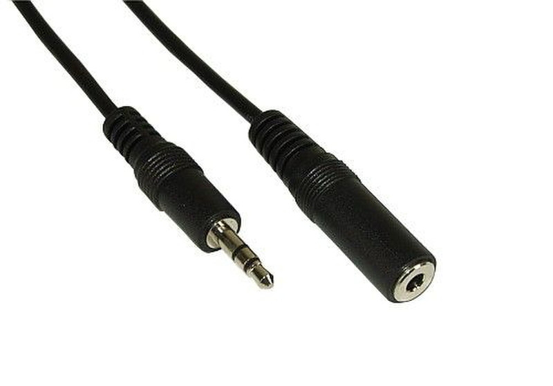 InLine 99934 1m 3.5mm 3.5mm Black audio cable