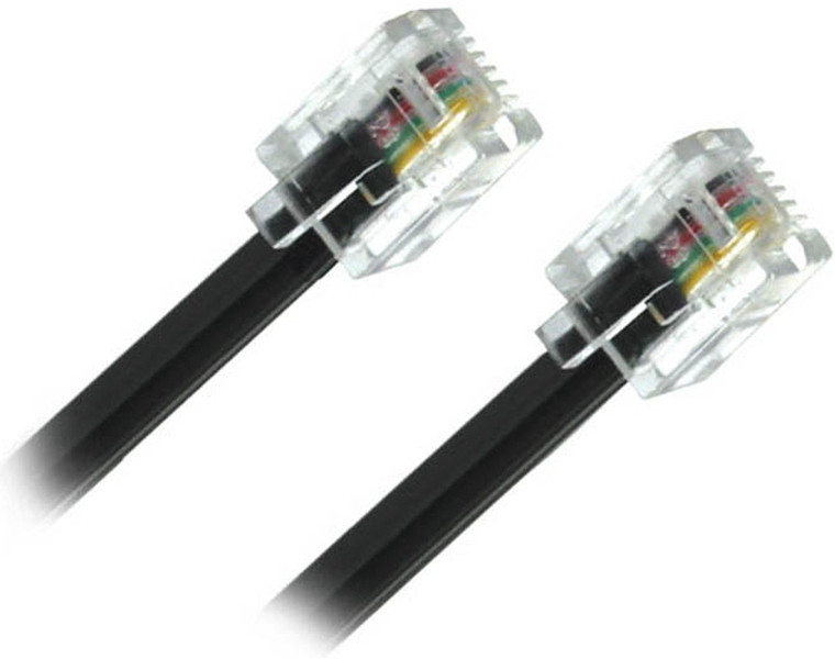 APM 570806 10m Black telephony cable
