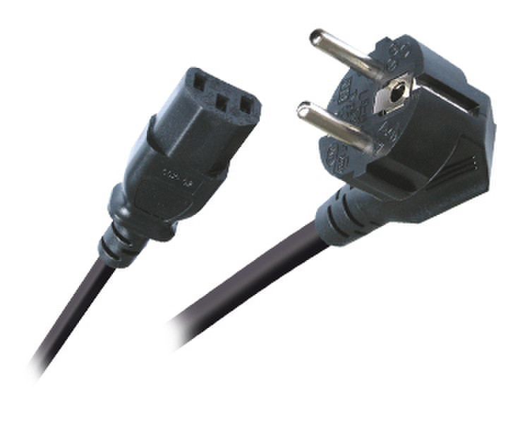 APM 510007 1.8m Power plug type B Black power cable