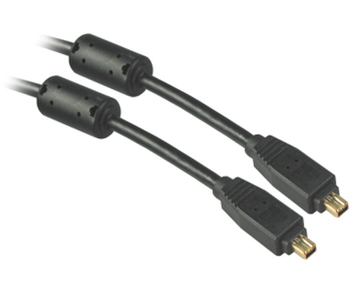APM 560513 IEEE 1394 IEEE 1394 Black cable interface/gender adapter
