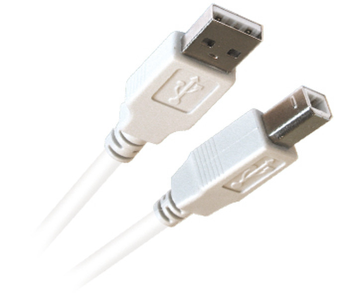 APM 560546 3м USB A USB B Белый кабель USB