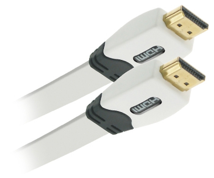 APM 590040 10m HDMI HDMI Black,White HDMI cable