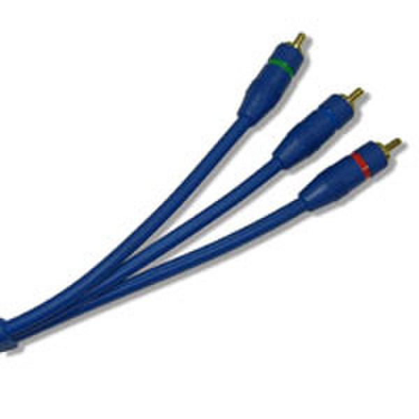 Energy Sistem RA-Cable RGB Video 3 x RCA Blau Component (YPbPr)-Videokabel