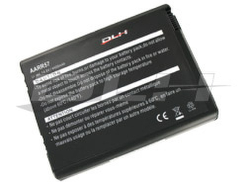 DLH BATTERY LI-ION 14.8V-4400mAh BLACK Lithium-Ion (Li-Ion) 4400mAh 14.8V rechargeable battery