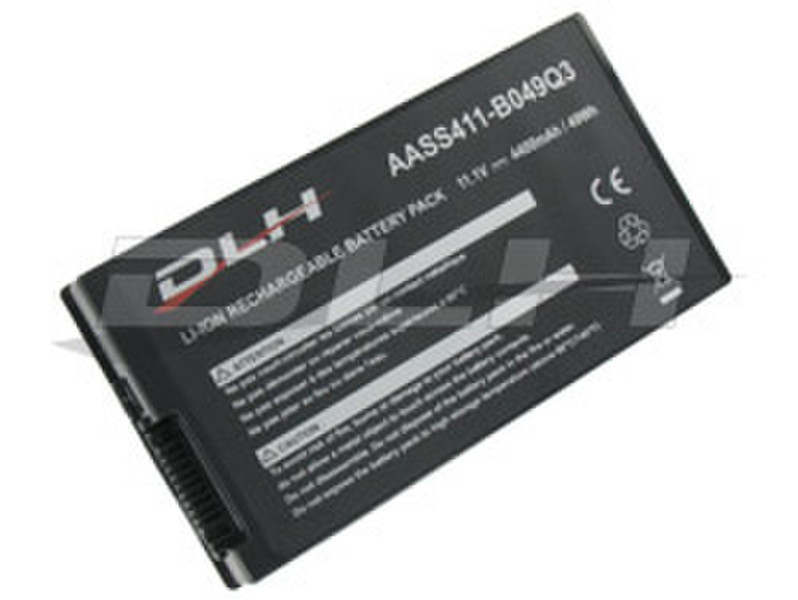 DLH BATTERY LI-ION 11.1V-4400mAh-49WH BLACK STANDARD Lithium-Ion (Li-Ion) 4400mAh 11.1V Wiederaufladbare Batterie