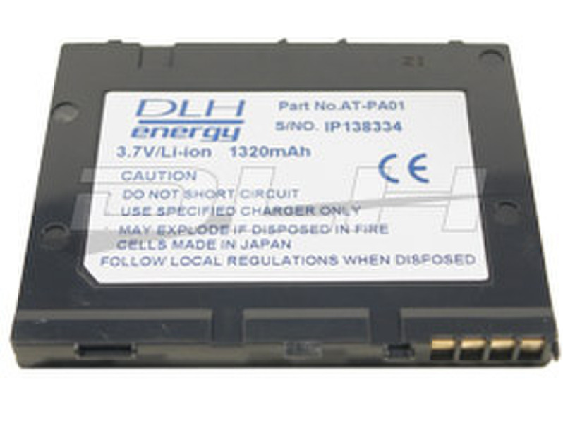 DLH BATTERY LI-ION 3.7V-1320mAh REMOVABLE Литий-ионная (Li-Ion) 1320мА·ч 3.7В аккумуляторная батарея