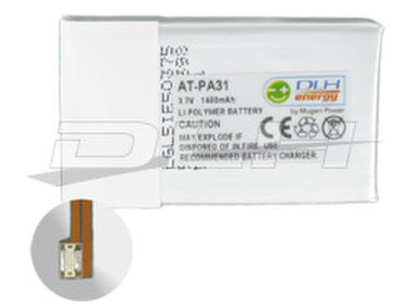 DLH BATTERY LI-POL 3.7v 1100mAh INTERNAL Lithium Polymer (LiPo) 1100mAh 3.7V rechargeable battery