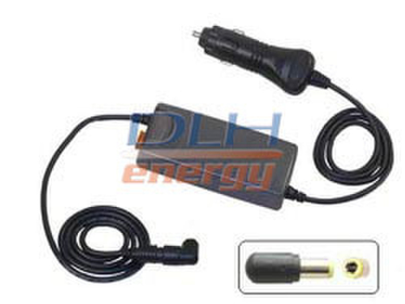 DLH Car adapter 15V-75W D 75W Black power adapter/inverter