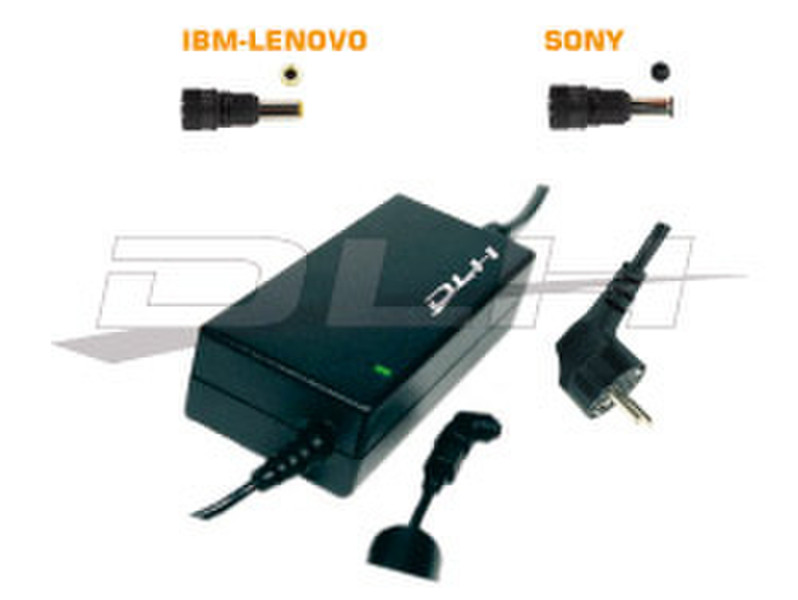 DLH 16V-4.69A-75W C-E 75W Black power adapter/inverter