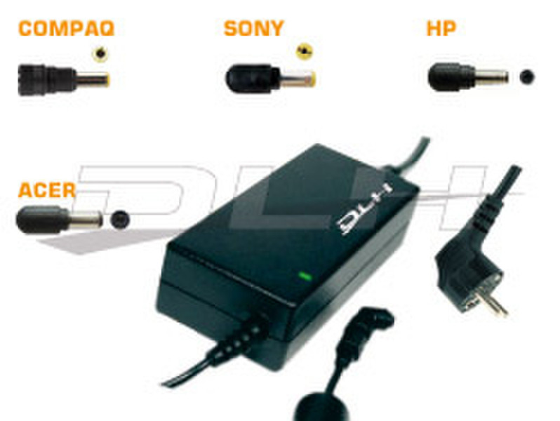 DLH 12V-3.3A-36W C-V-B-T 36W Black power adapter/inverter
